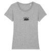 T-shirt femme gris en coton bio SPOCK WAS RIGHT - Collection tshirt femme inspirant